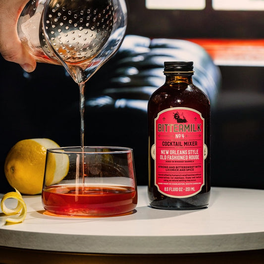 Bittermilk No. 4 - New Orleans Style Old Fashioned Rouge Cocktail Mixer