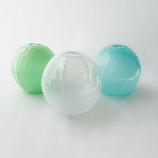 ‘Breathe’ Blown Glass Bud Vase (select color)