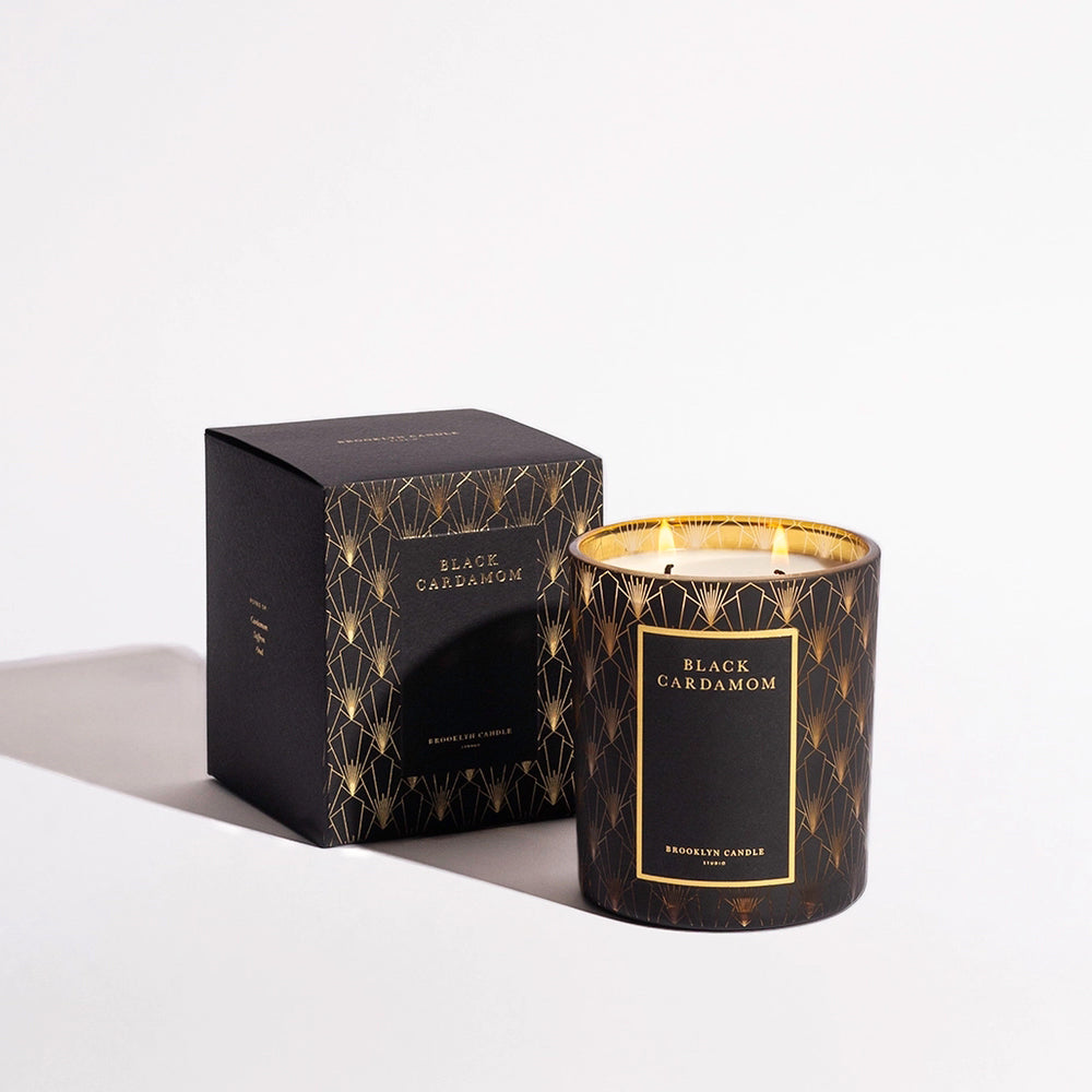 Black Tie Holiday Collection Soy Wax Candle - Black Cardamom