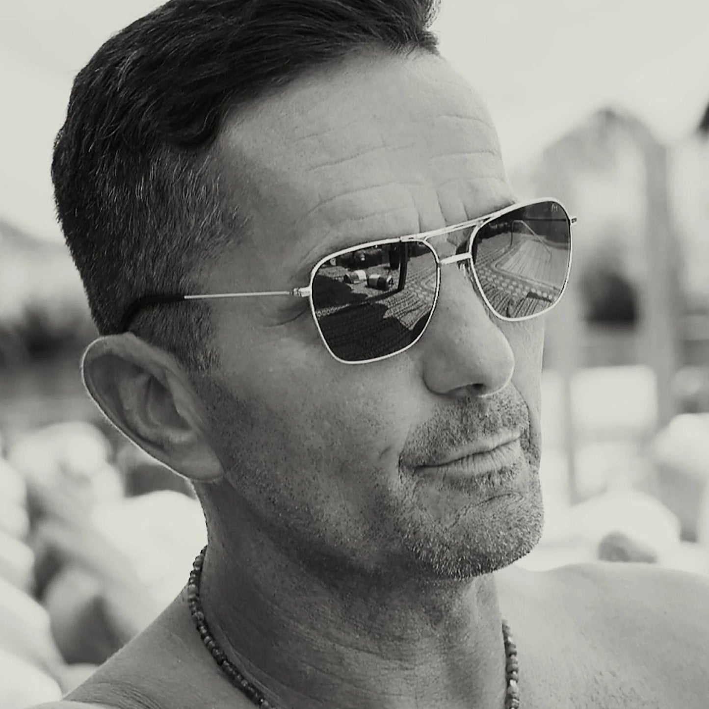 Hooper Sunglasses - Polished Gold / Zeiss Lightpro Green