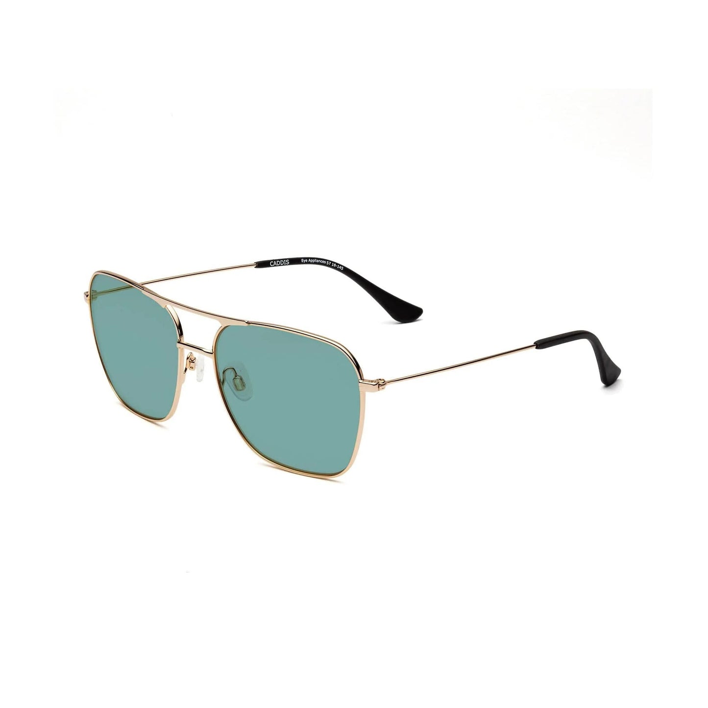 Hooper Sunglasses - Polished Gold / Zeiss Lightpro Green