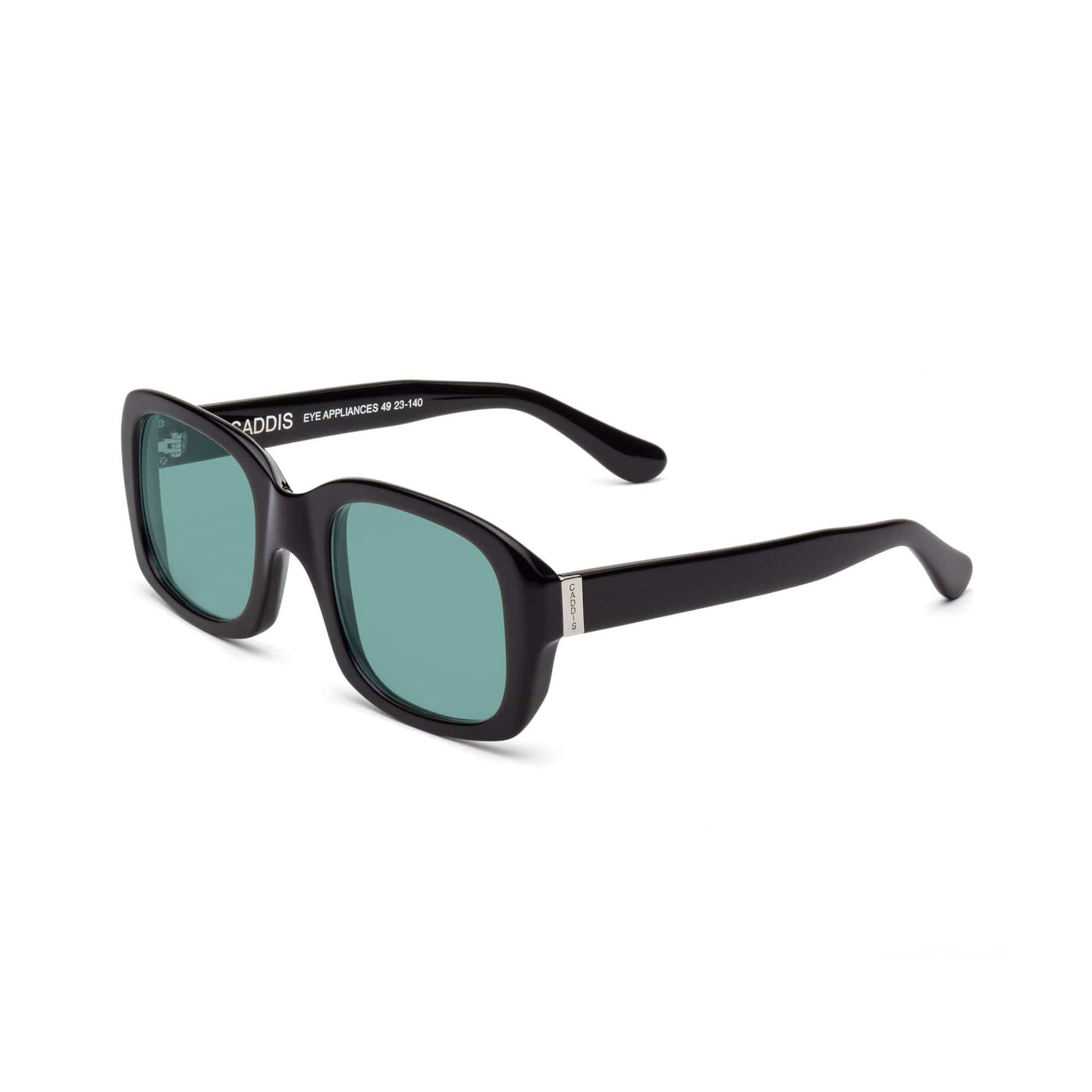 Shelby Sunglasses - Gloss Black - Zeiss Lightpro Green