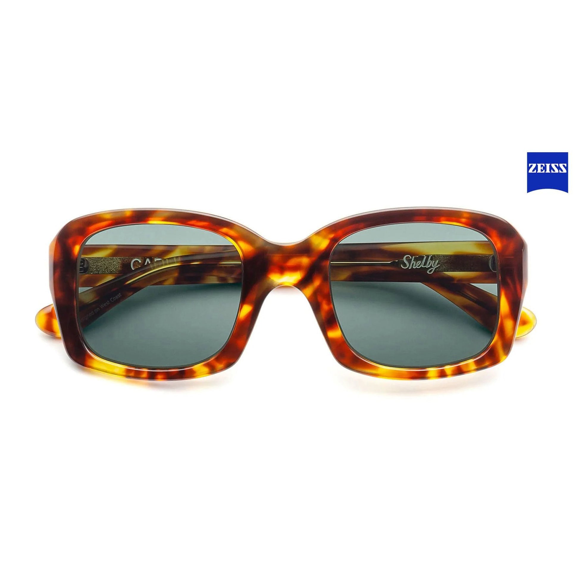 Shelby Sunglasses - Terrapin - Zeiss Lightpro Green