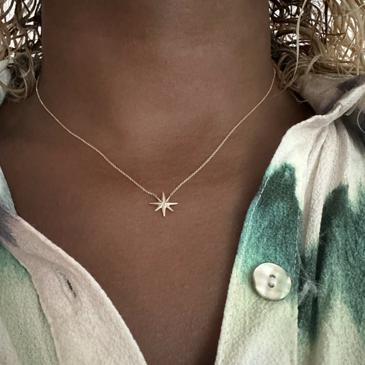 14k Gold ‘Twinkle’ Pendant Necklace with Diamond