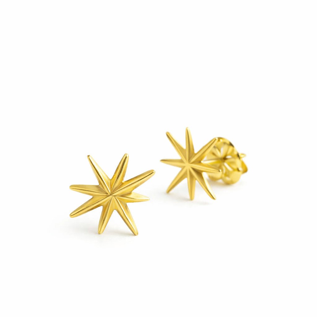 14k Gold ‘Twinkle’ Stud Earrings
