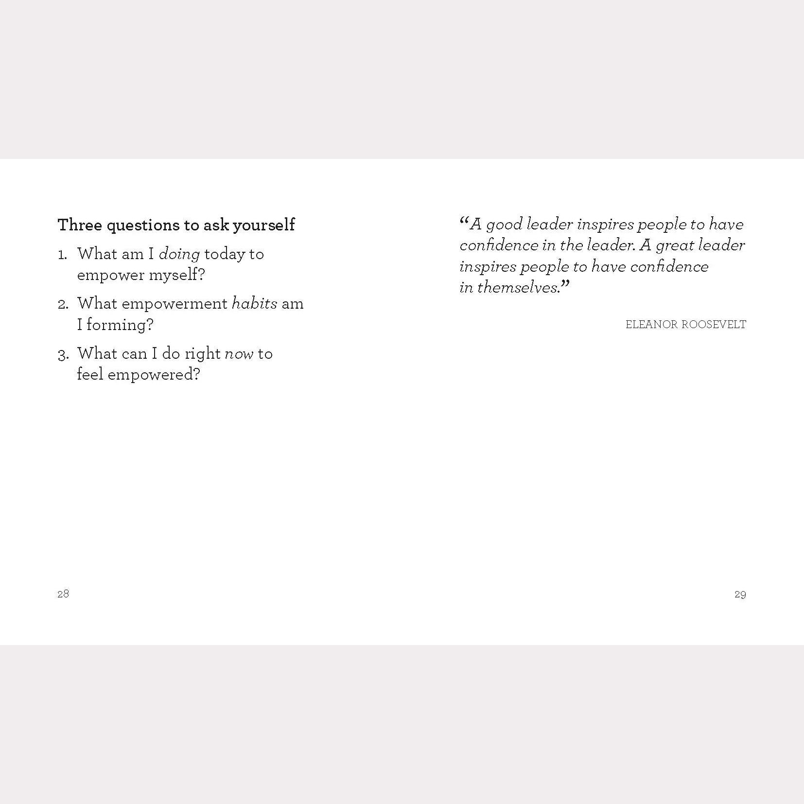 The Little Book of Empowerment: Take | Up | Space