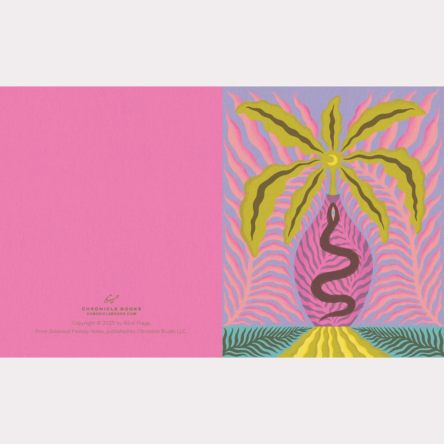 Botanical Fantasy Notes: 20 Notecards + Envelopes (Boxed Set)