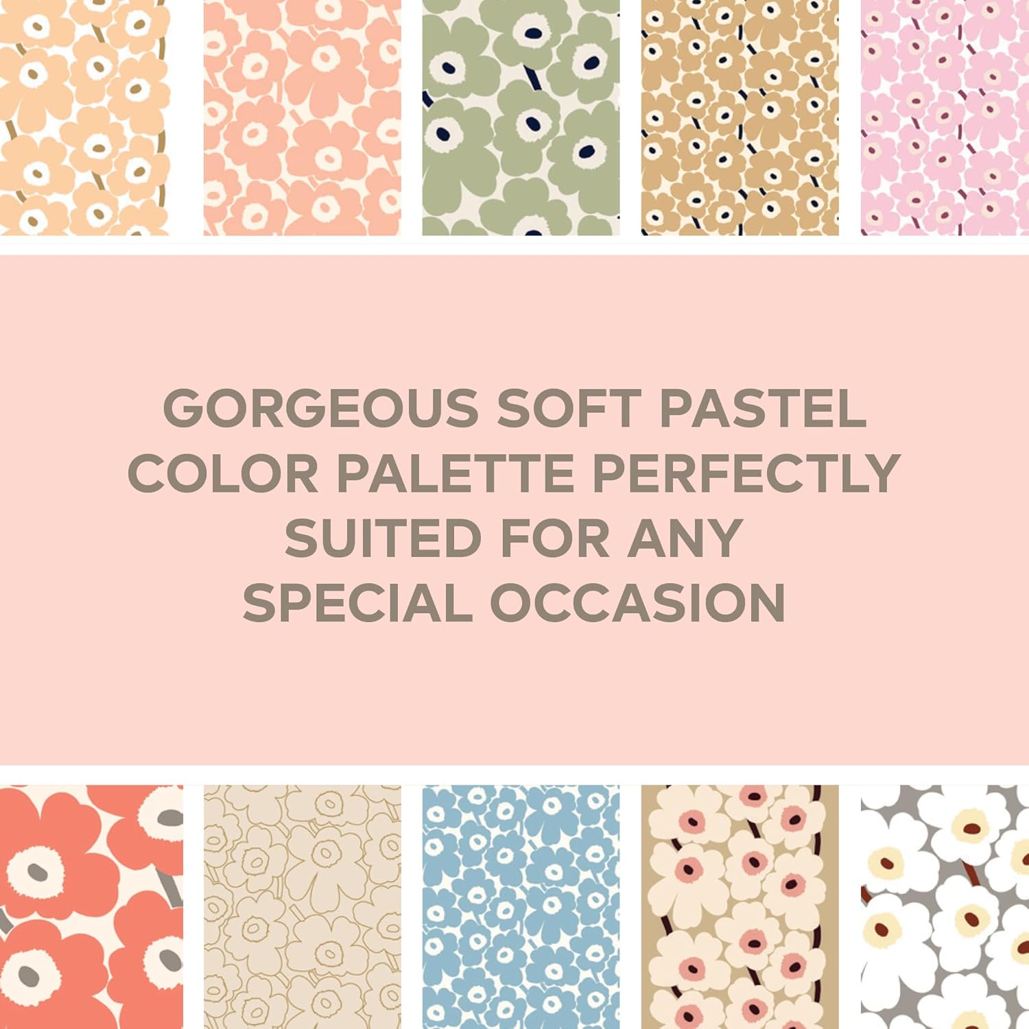 Marimekko Notes - Pastels: 20 Notecards + Envelopes (Boxed Set)