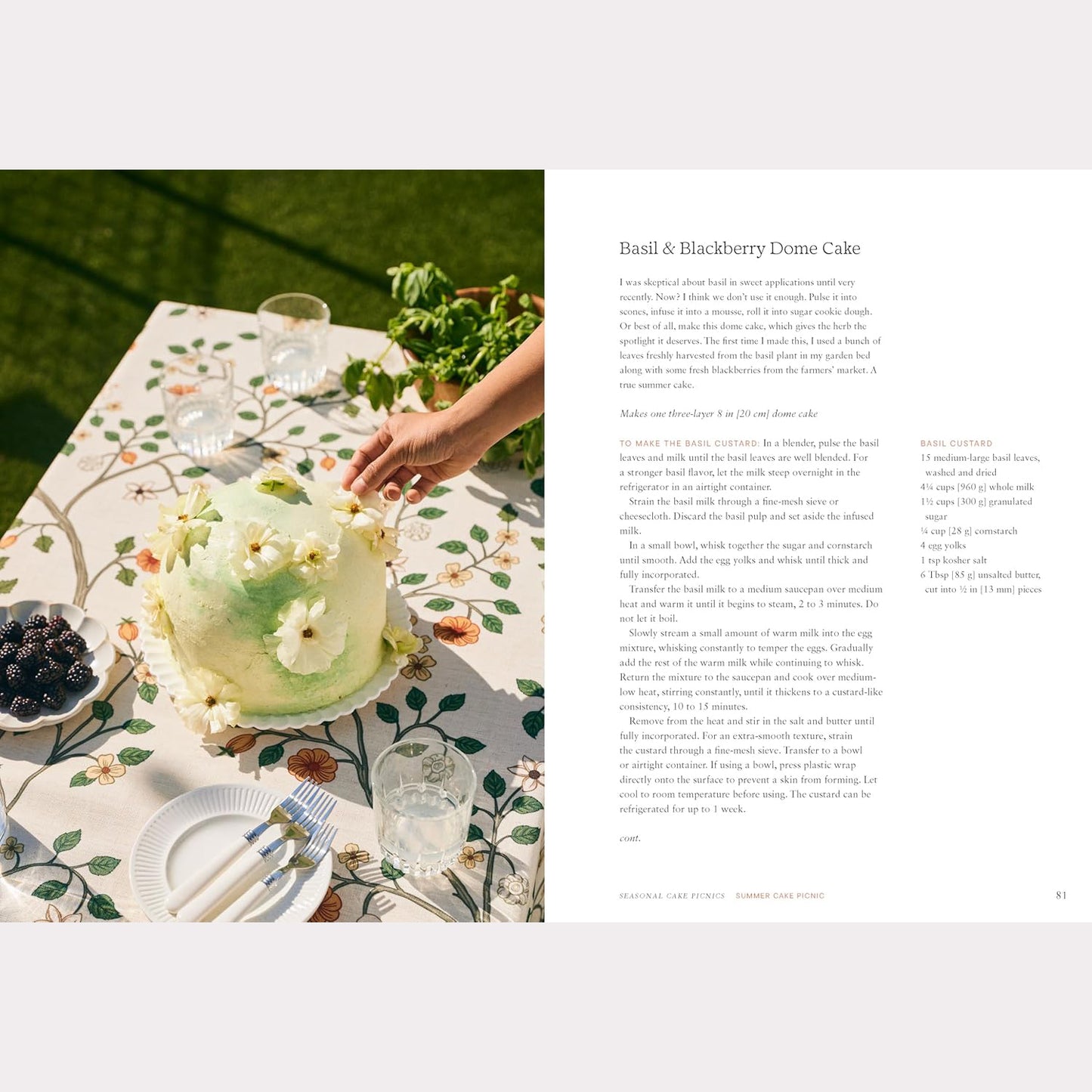 Cake Picnic: Recipes for the Love of Cake & Friends