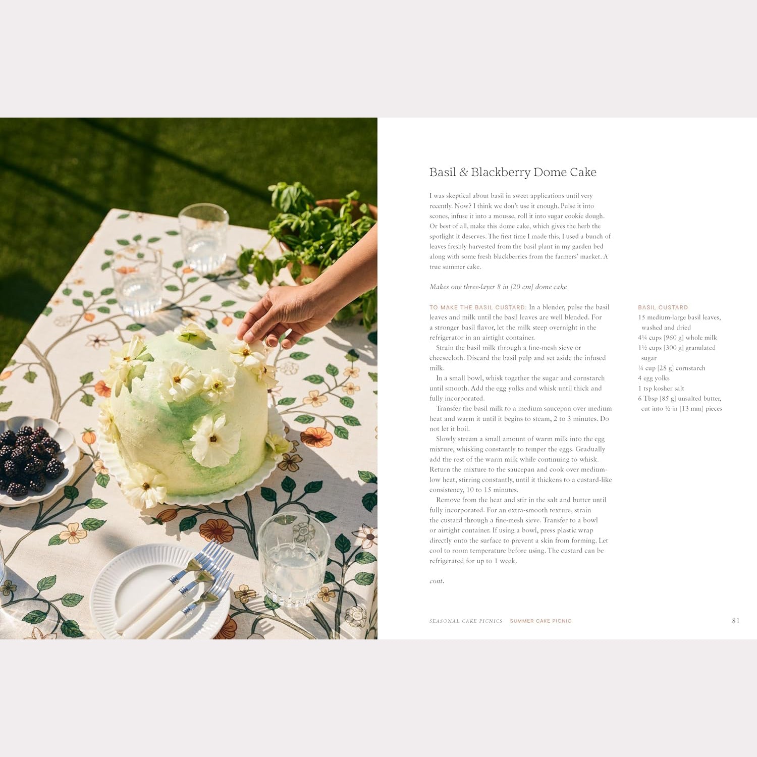 Cake Picnic: Recipes for the Love of Cake & Friends