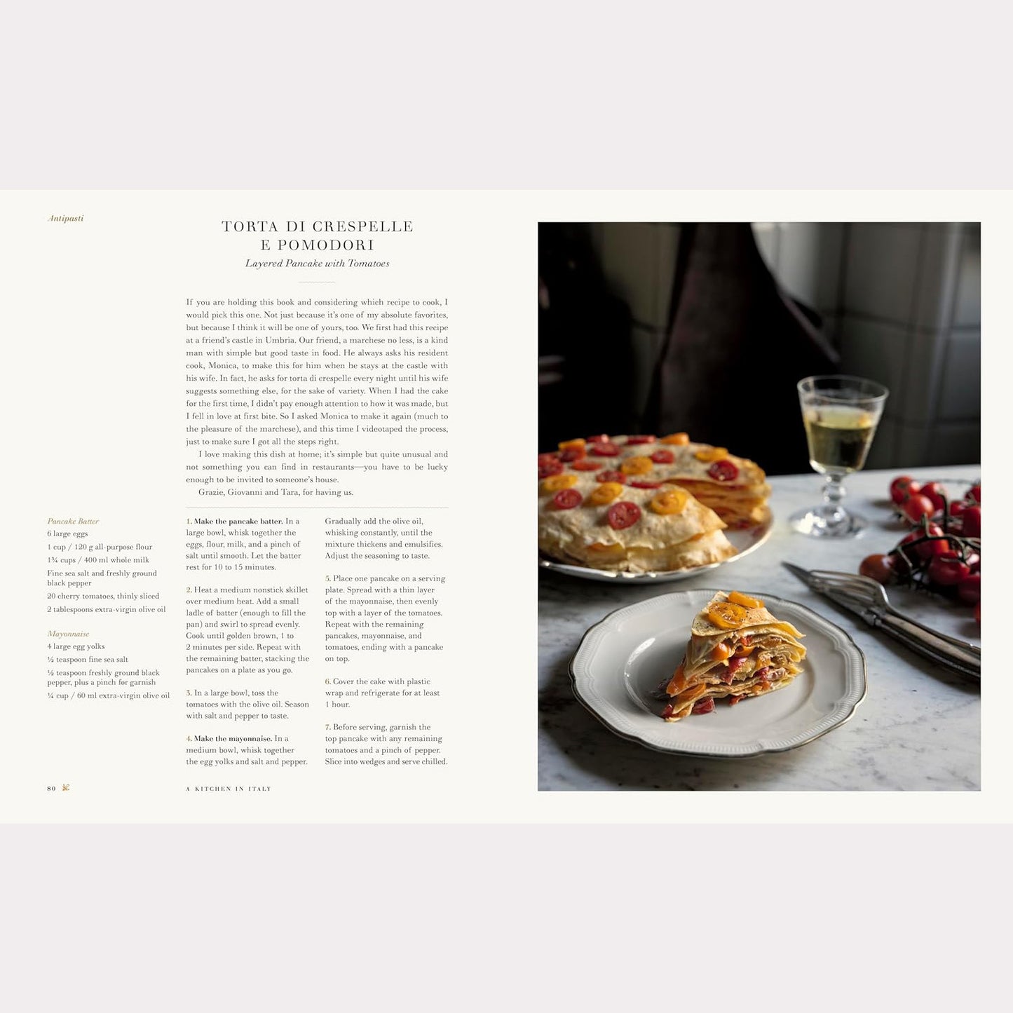 A Kitchen in Italy: A Year of Family Meals and Celebrations from Our Home