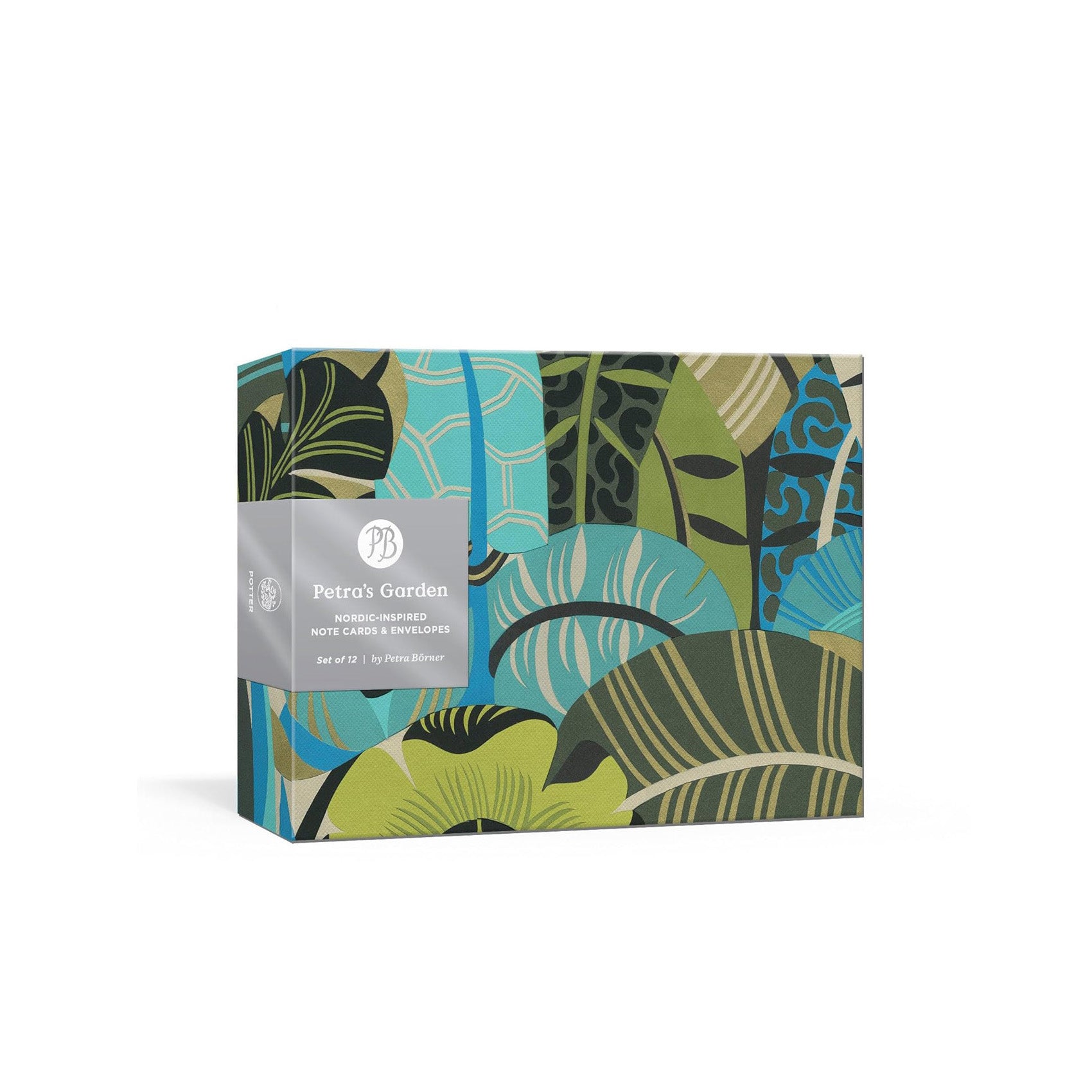 Petra's Garden Note Cards: 12 Nordic-Inspired Note Cards + Envelopes (Boxed Set)