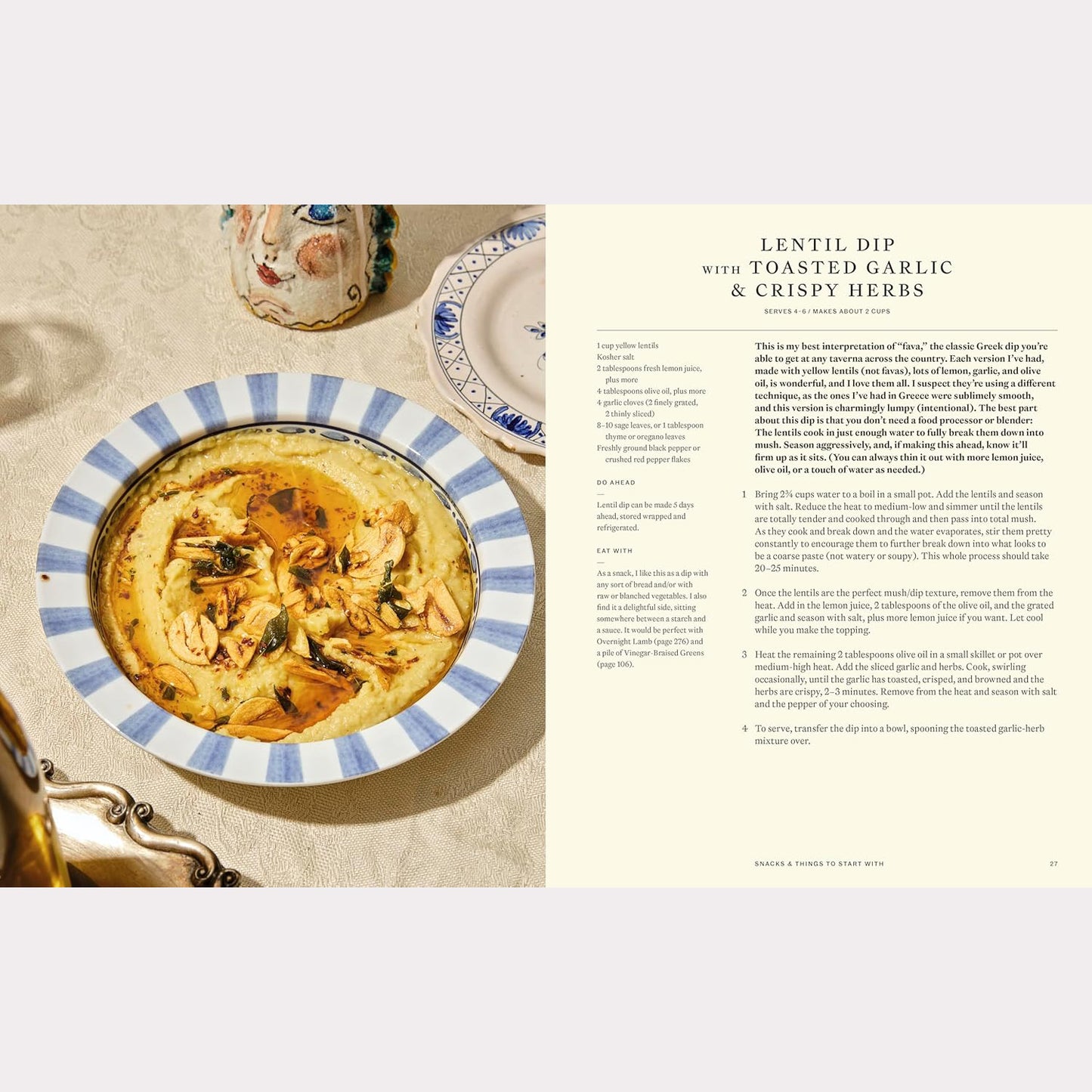 Something from Nothing: A Cookbook