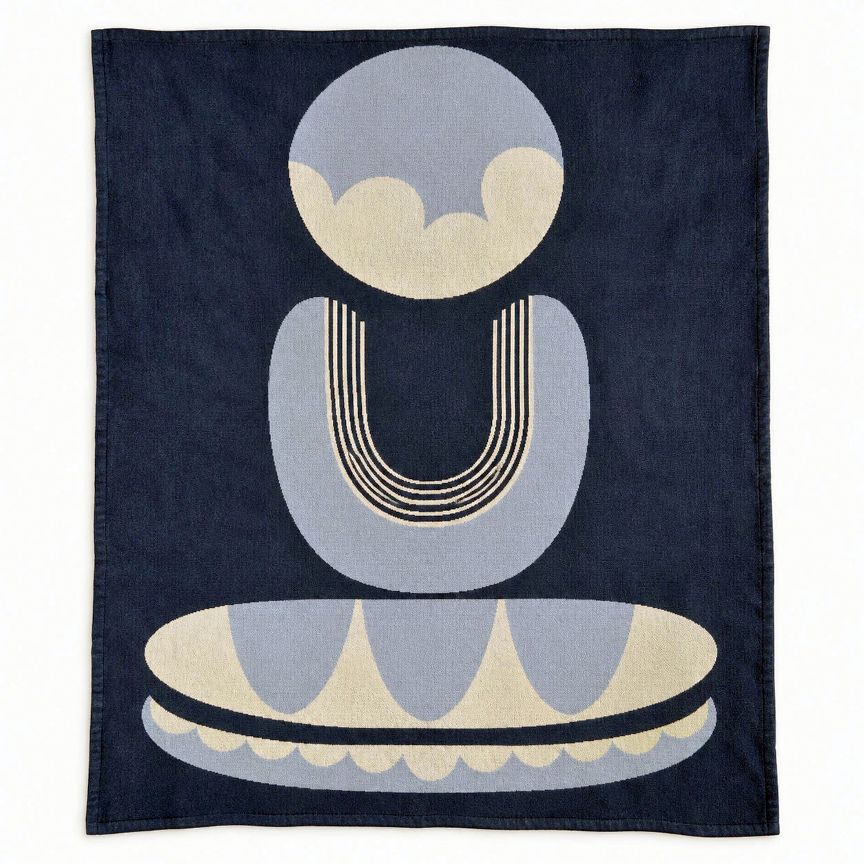 Ebb + Flow Cotton Blanket – Lotus