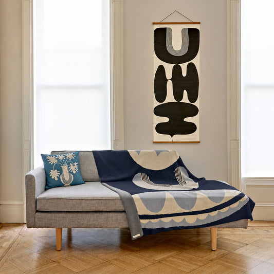 Ebb + Flow Cotton Blanket – Lotus