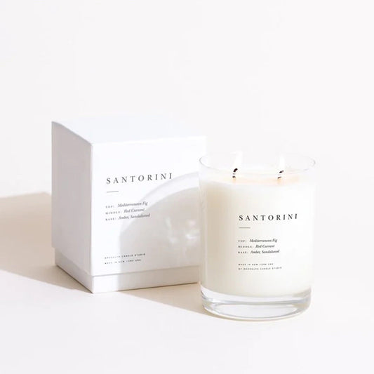 Santorini Classic 2-Wick Soy Wax Candle