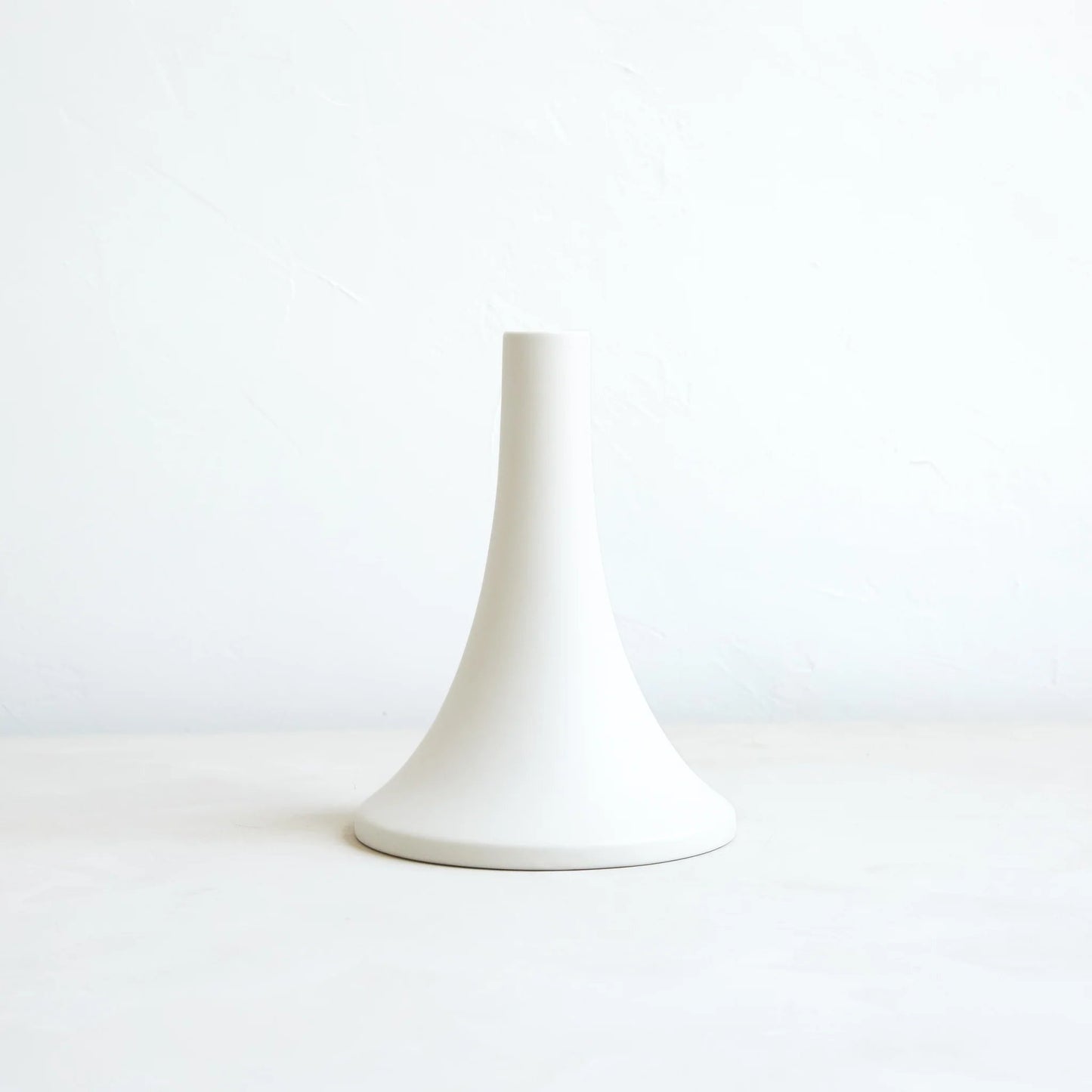 Ceramic Grand Taper Candle Holder - Matte White (select size) Tall