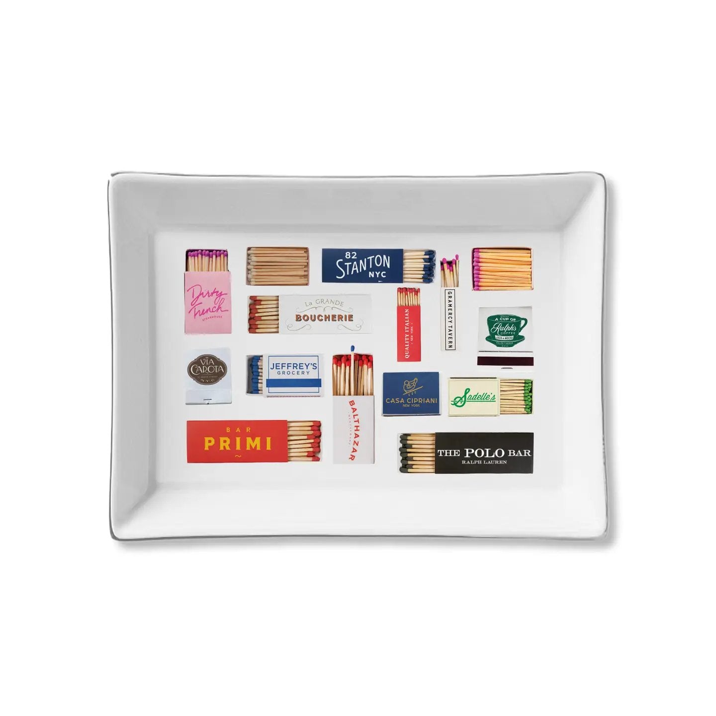 Ceramic Trinket Tray - NYC Restaurants