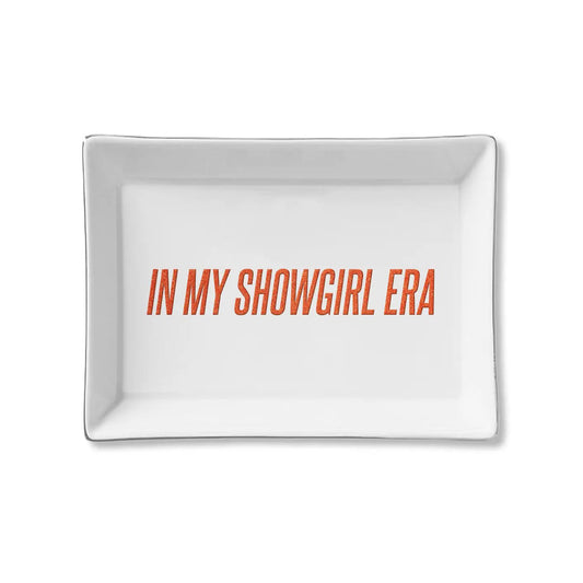 Ceramic Trinket Tray - Showgirl Era