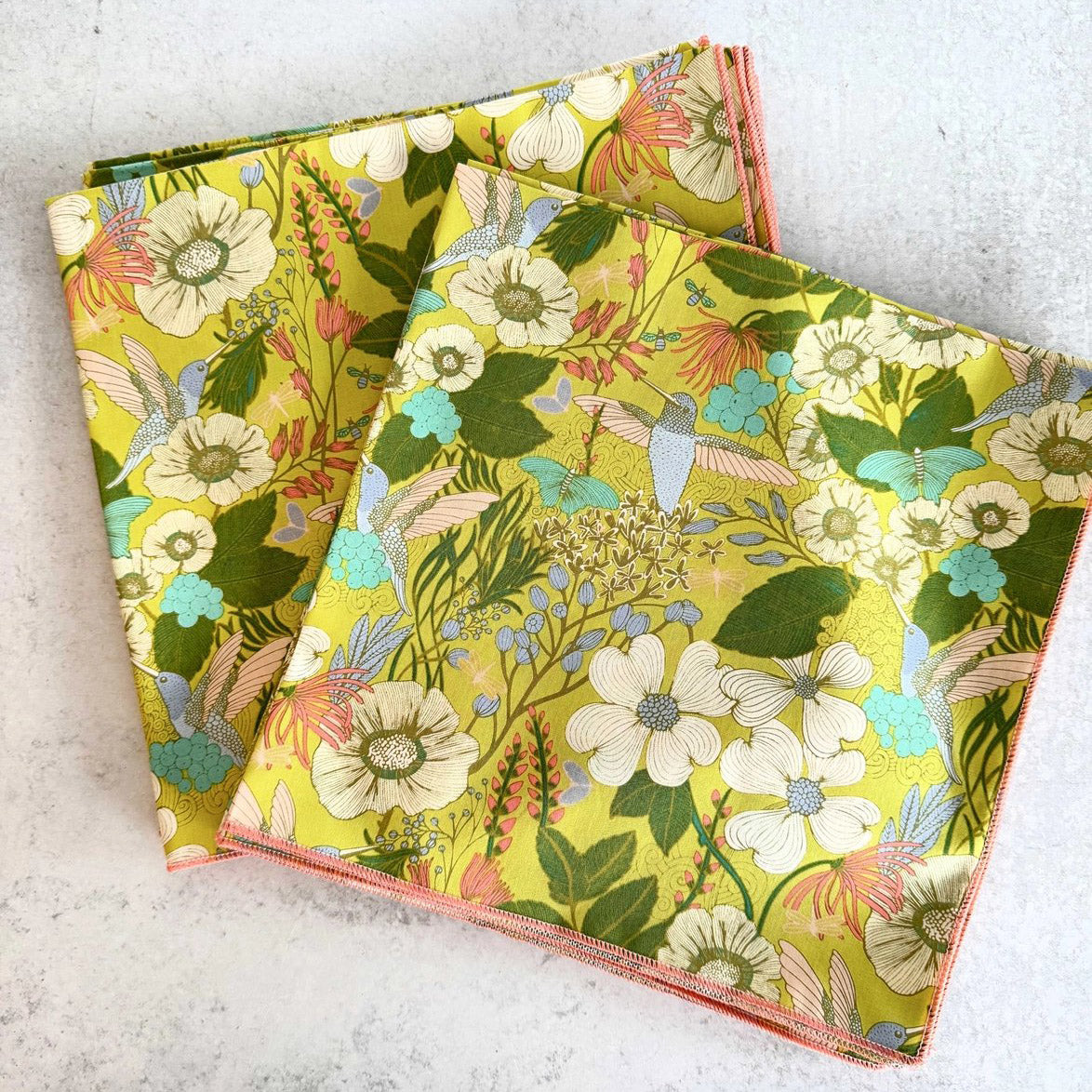 Hummingbird Cloth Napkins (Set of 4)