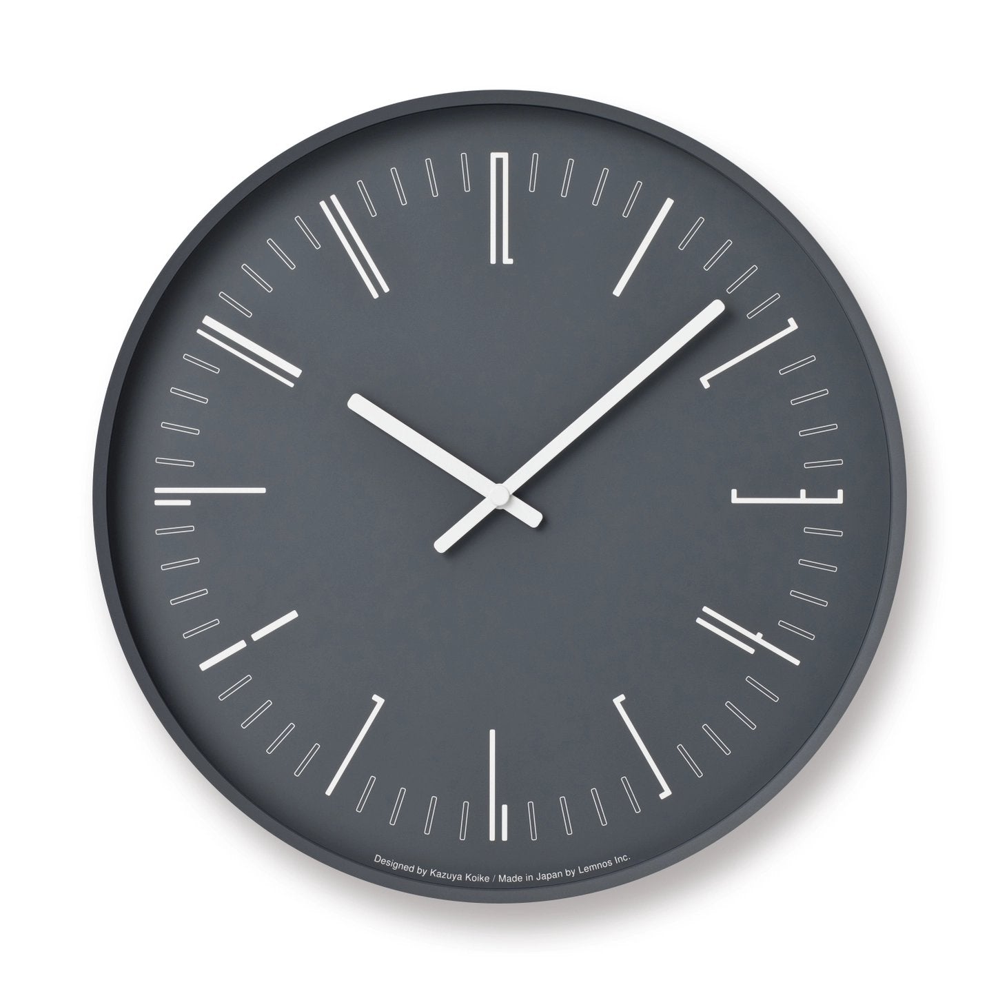 DRAW Wall Clock - Black