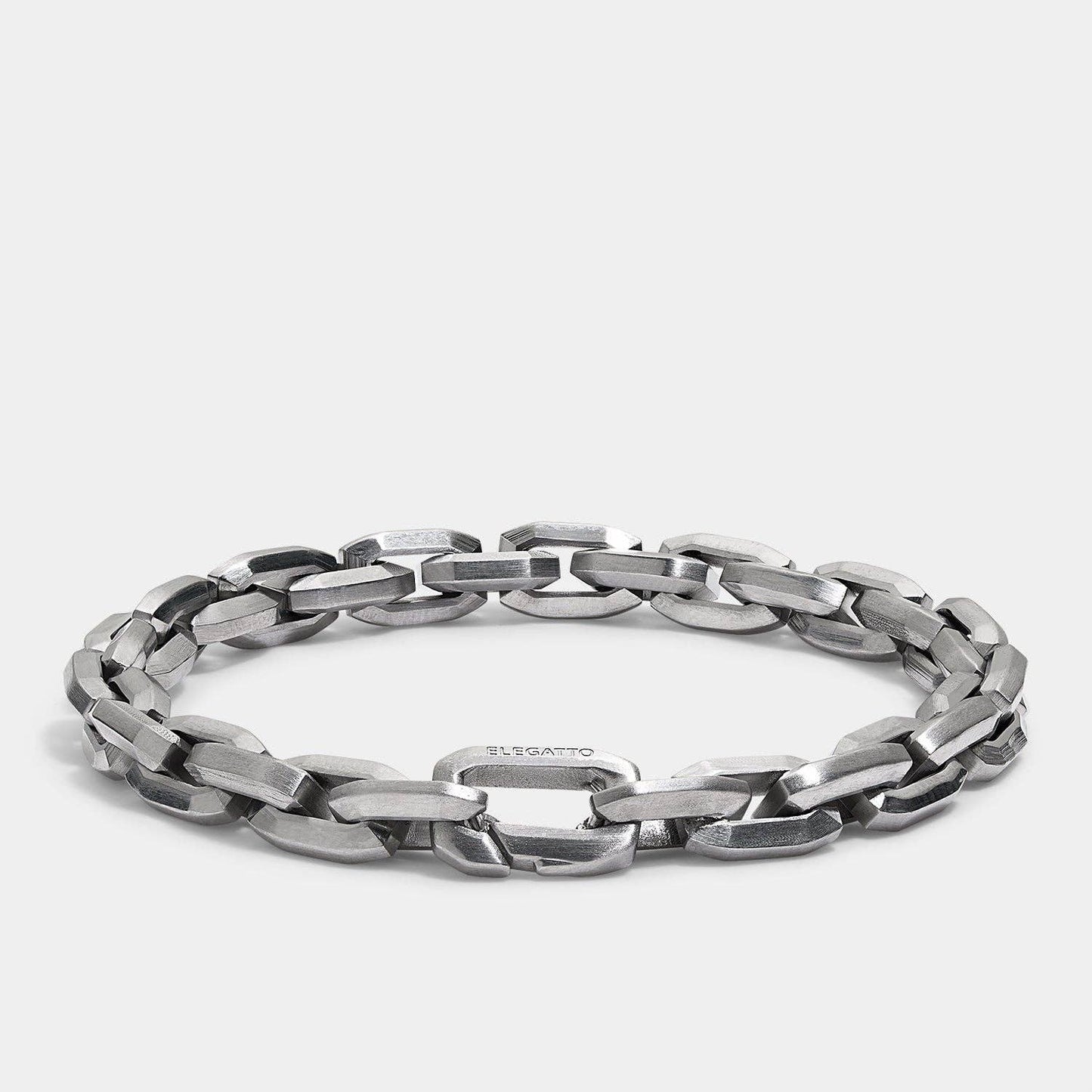 Steel Link Chain ‘Vega’ Men’s Bracelet