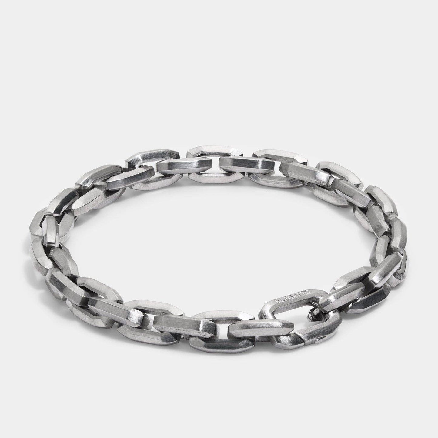 Steel Link Chain ‘Vega’ Men’s Bracelet