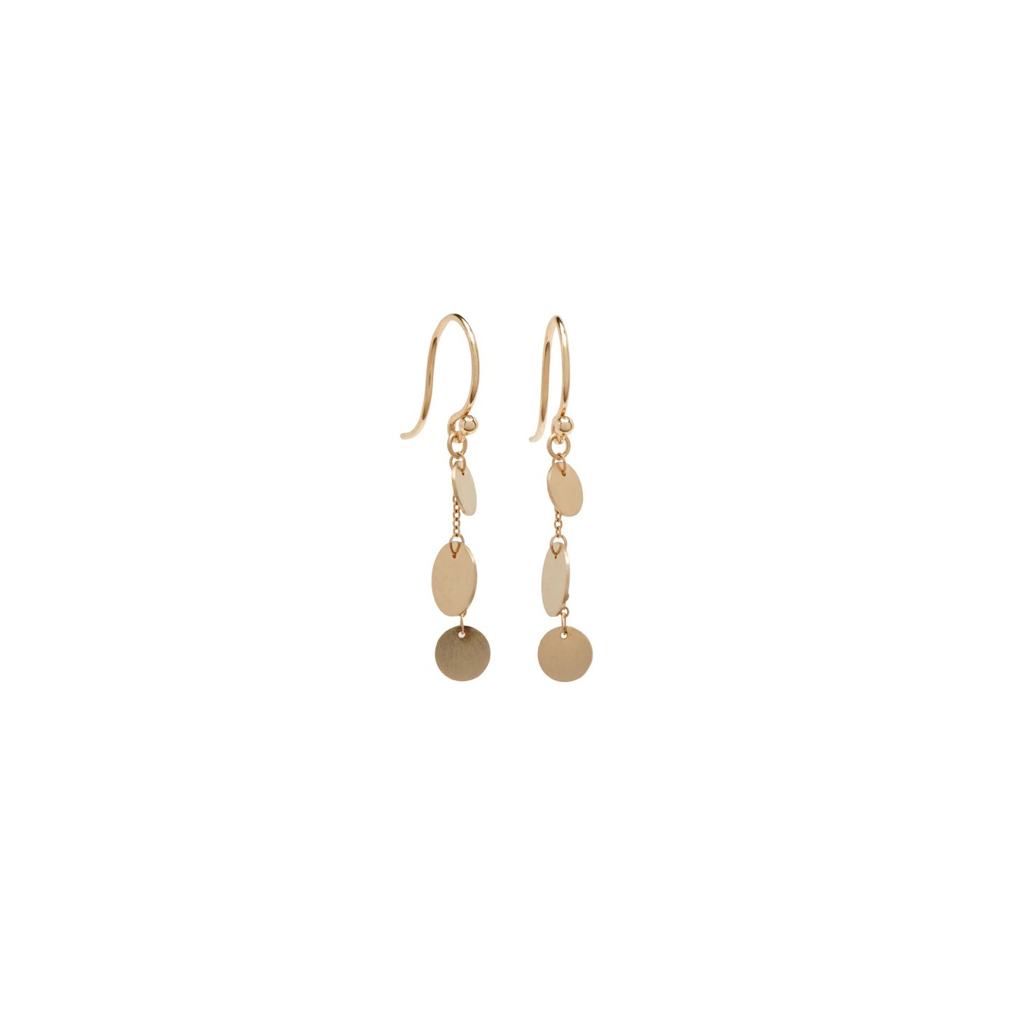 14k Gold Petite Confetti Earrings