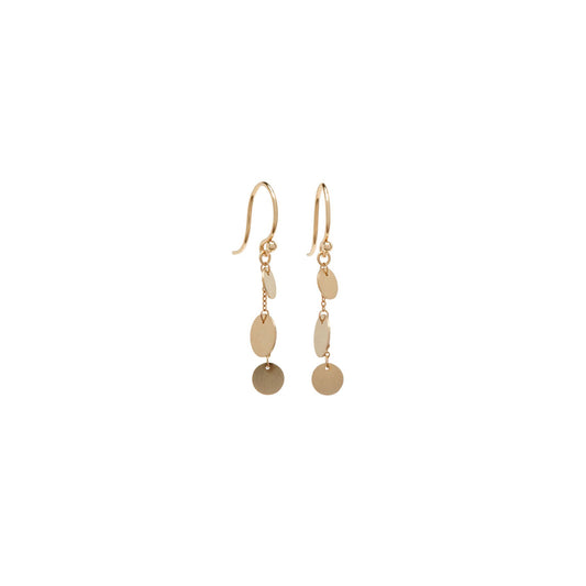 14k Gold Petite Confetti Earrings