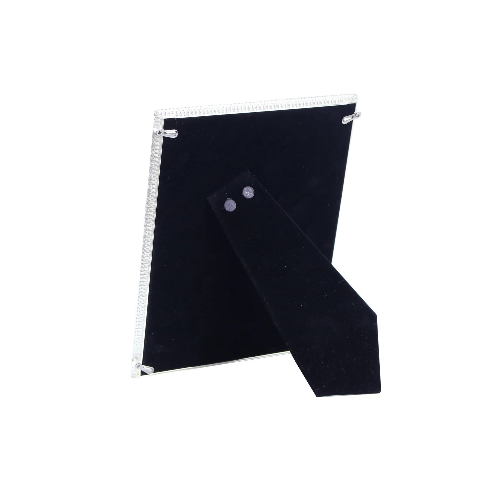 4x6 Mother of Pearl + Silver Picture Frame - Light Natural