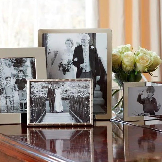 4x6 Silver Cane Picture Frame