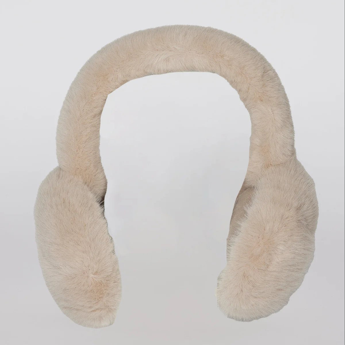 Faux Fur Earmuff (Select Color) Natural