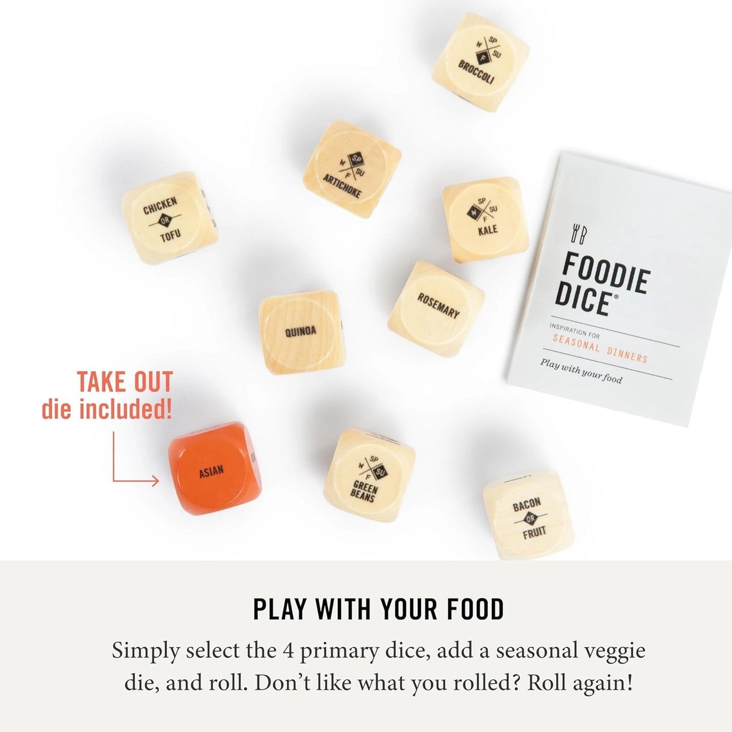 Foodie Dice: Inspiration for Seasonal Dinners