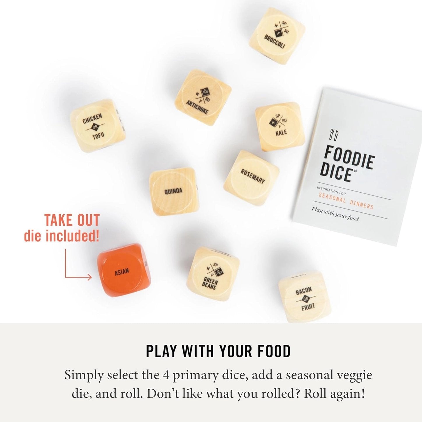 Foodie Dice: Inspiration for Seasonal Dinners