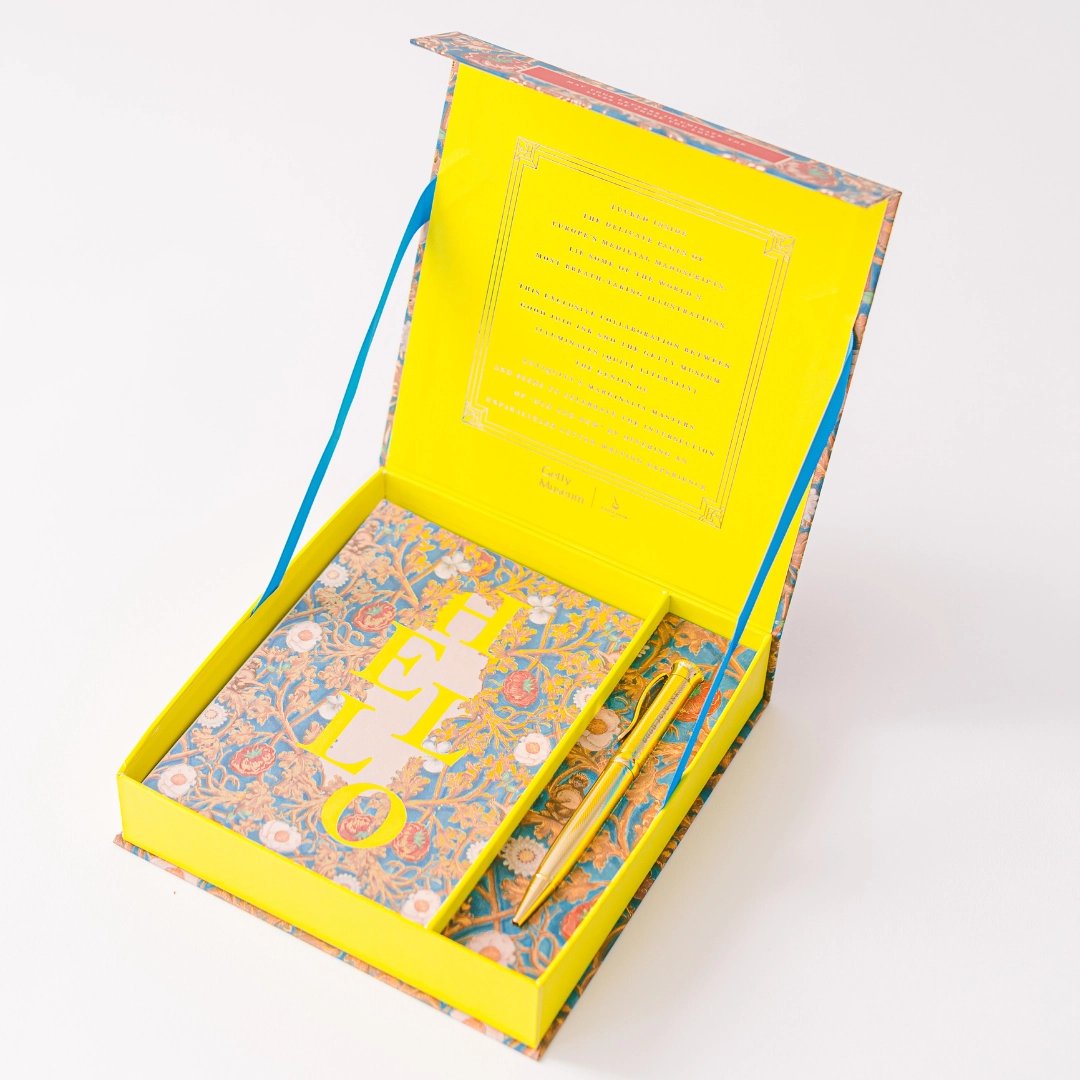 ‘Illumination in Blue’ Luxury Stationery Set