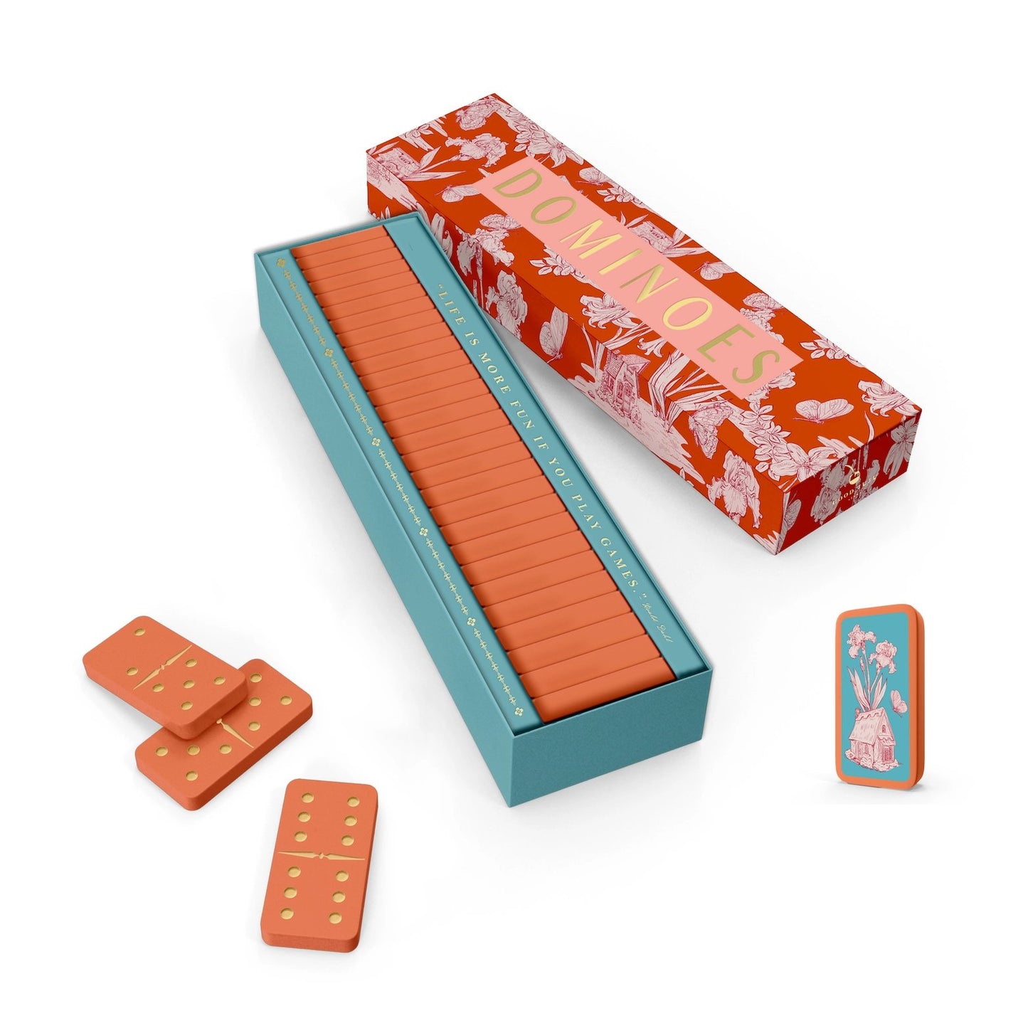 ‘Fairy House Toile’ Domino Set