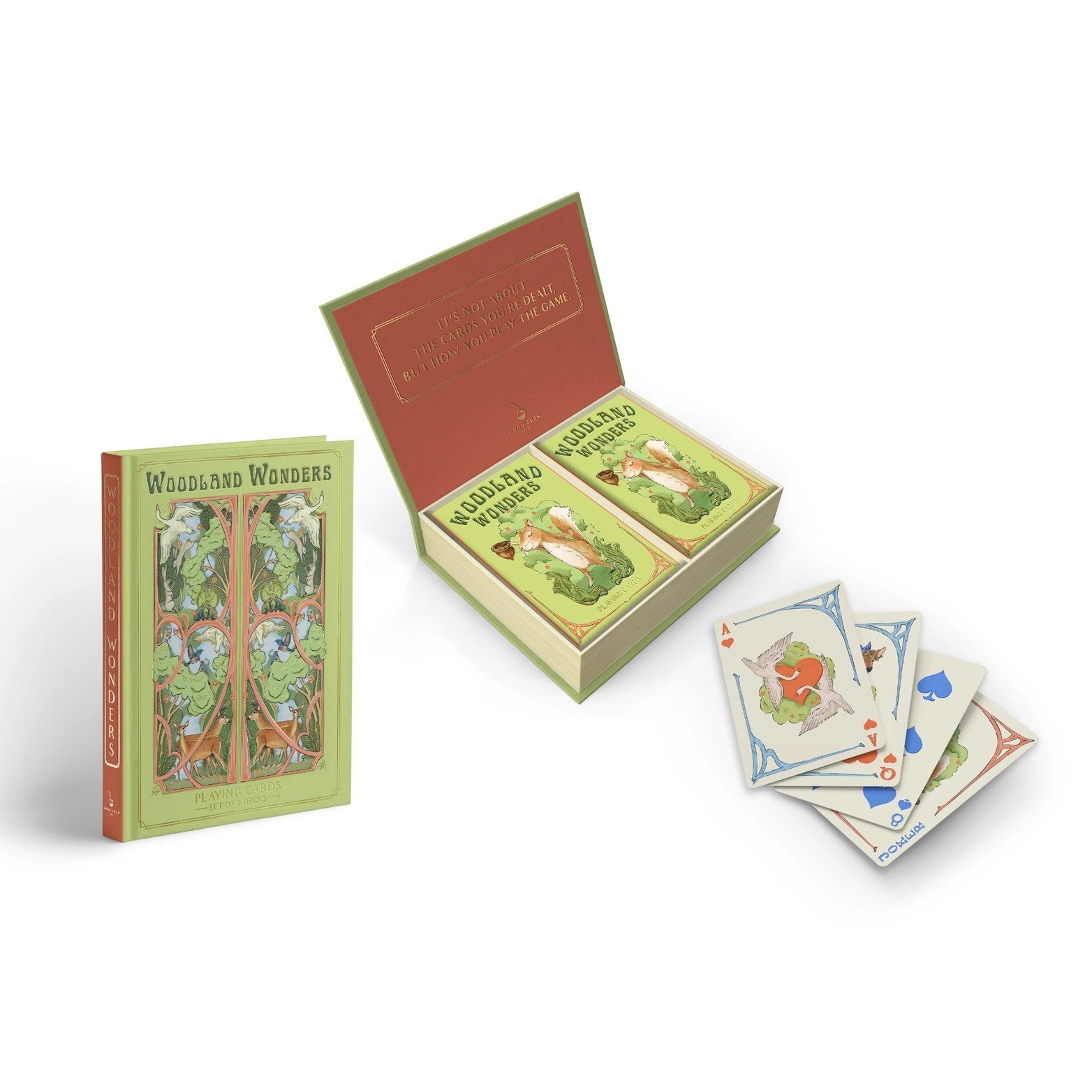 ‘Woodland Wonders’ Playing Cards (Book-Style Box Set)
