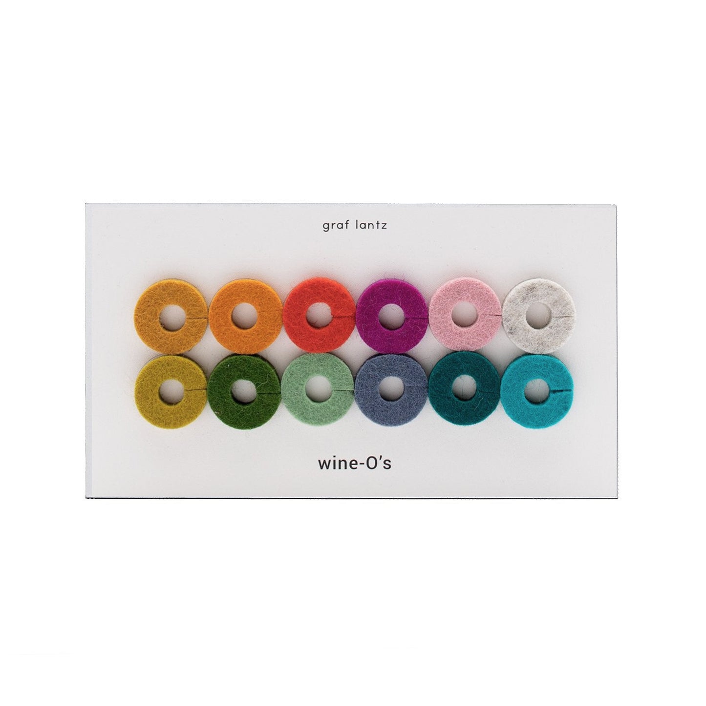 Round Felt Wine O's - Paradise