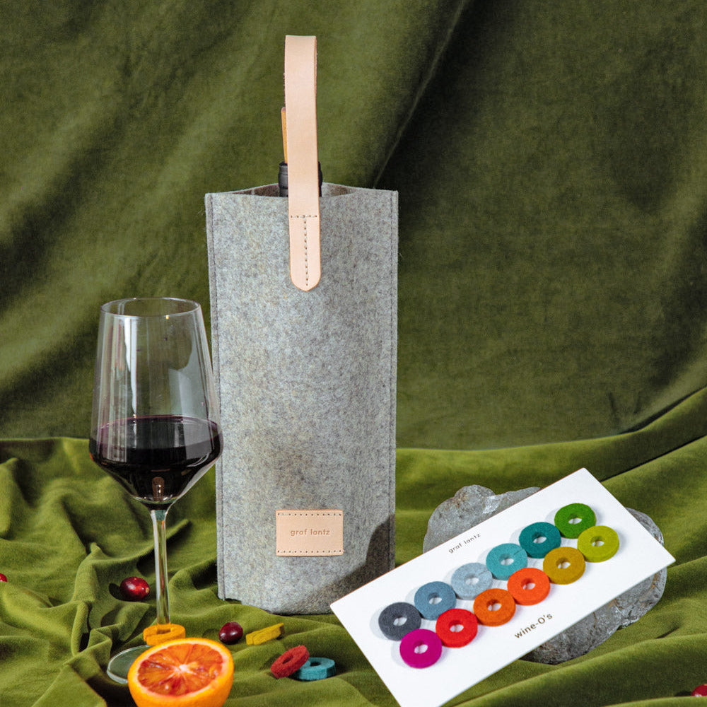 Round Felt Wine O's - Paradise