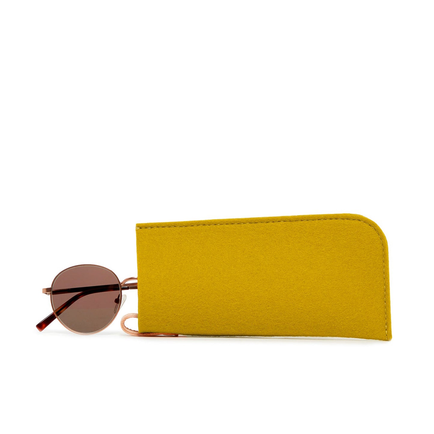 Felt Eyeglass Sleeve (choose color) Dijon