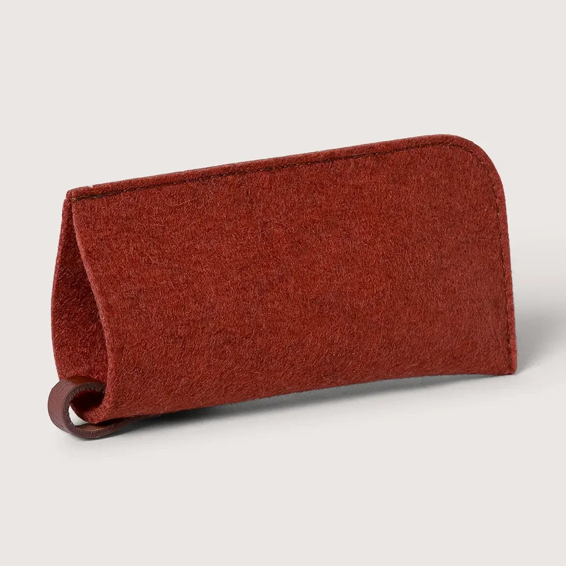 Felt Eyeglass Sleeve (choose color) Mahogany