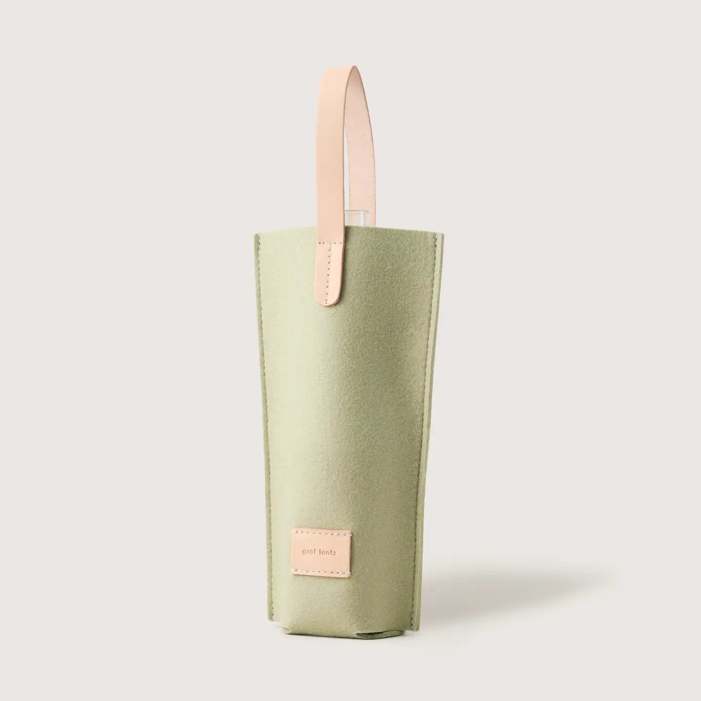 Felt Wine Cozy Carrier - Solo (choose color) Dew