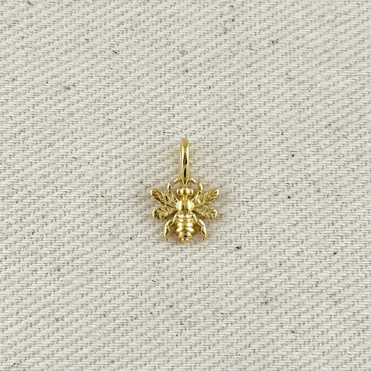 Gold Filled Queen Bee Charm