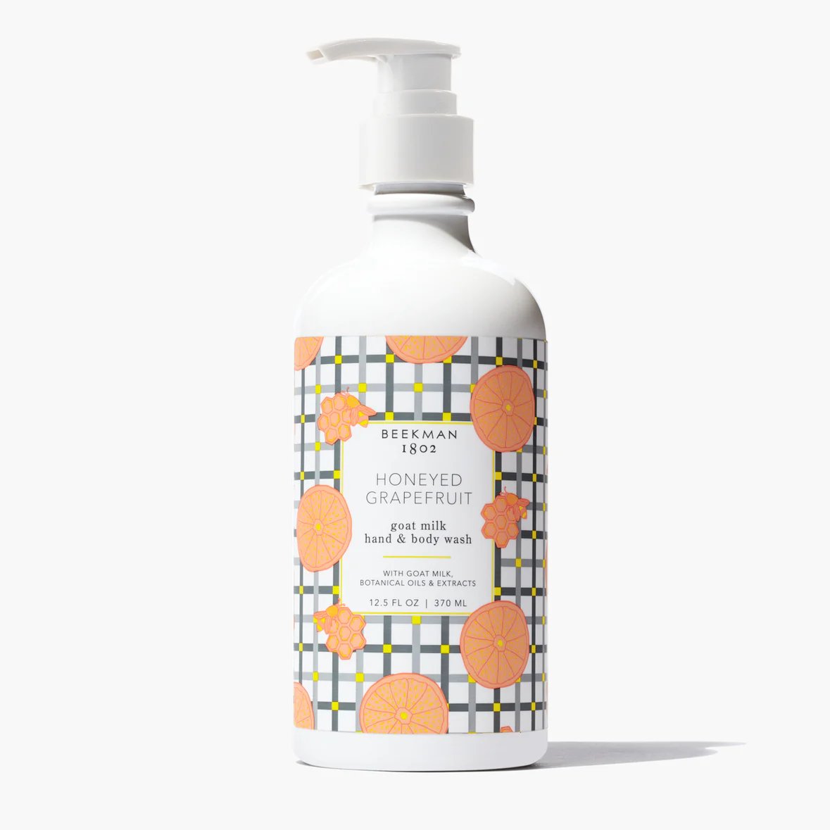 Hand & Body Wash | 12.5 oz Pump Bottle - Honeyed Grapefruit