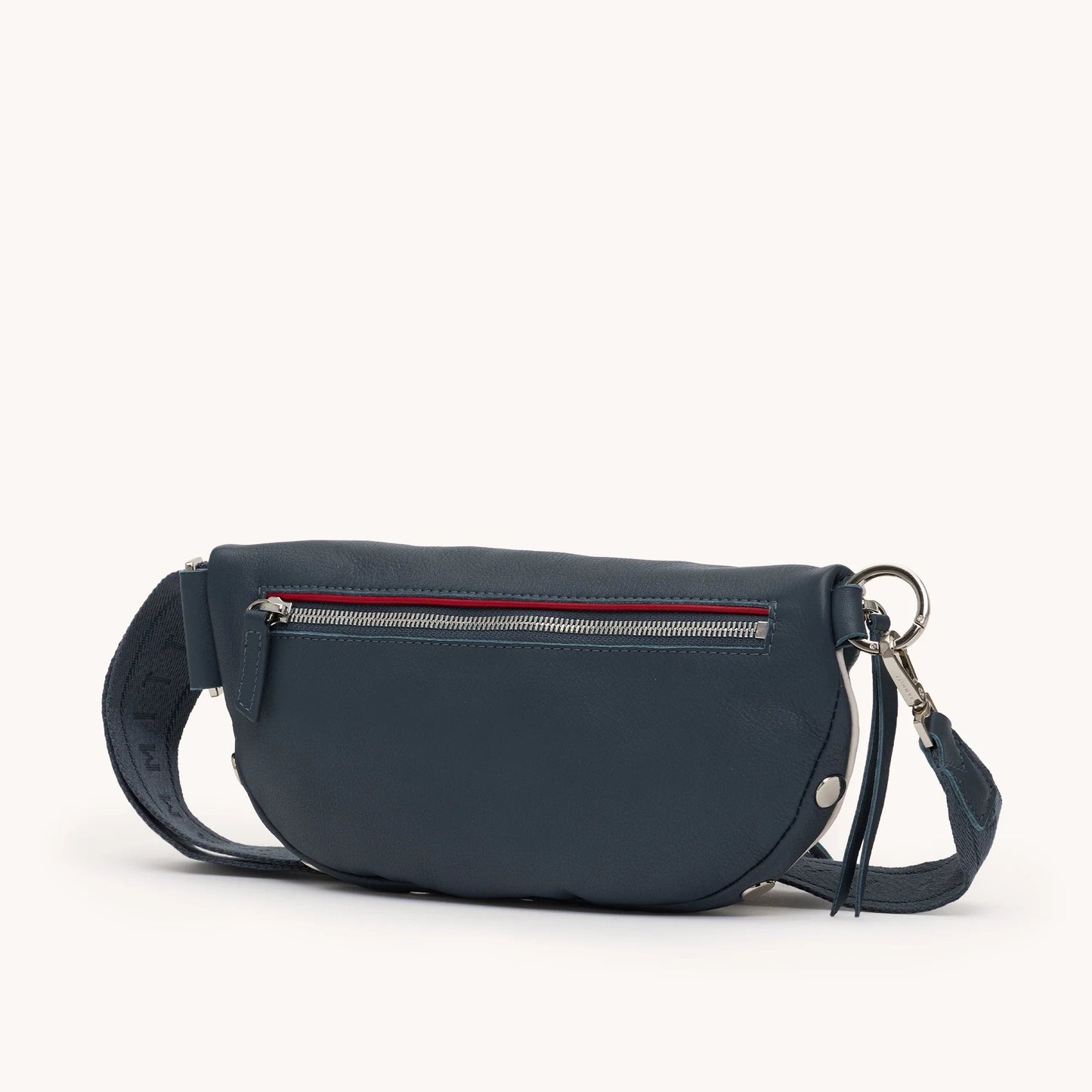 Hammitt Charles Belt Bag - Nautical Navy/Shiny Silver