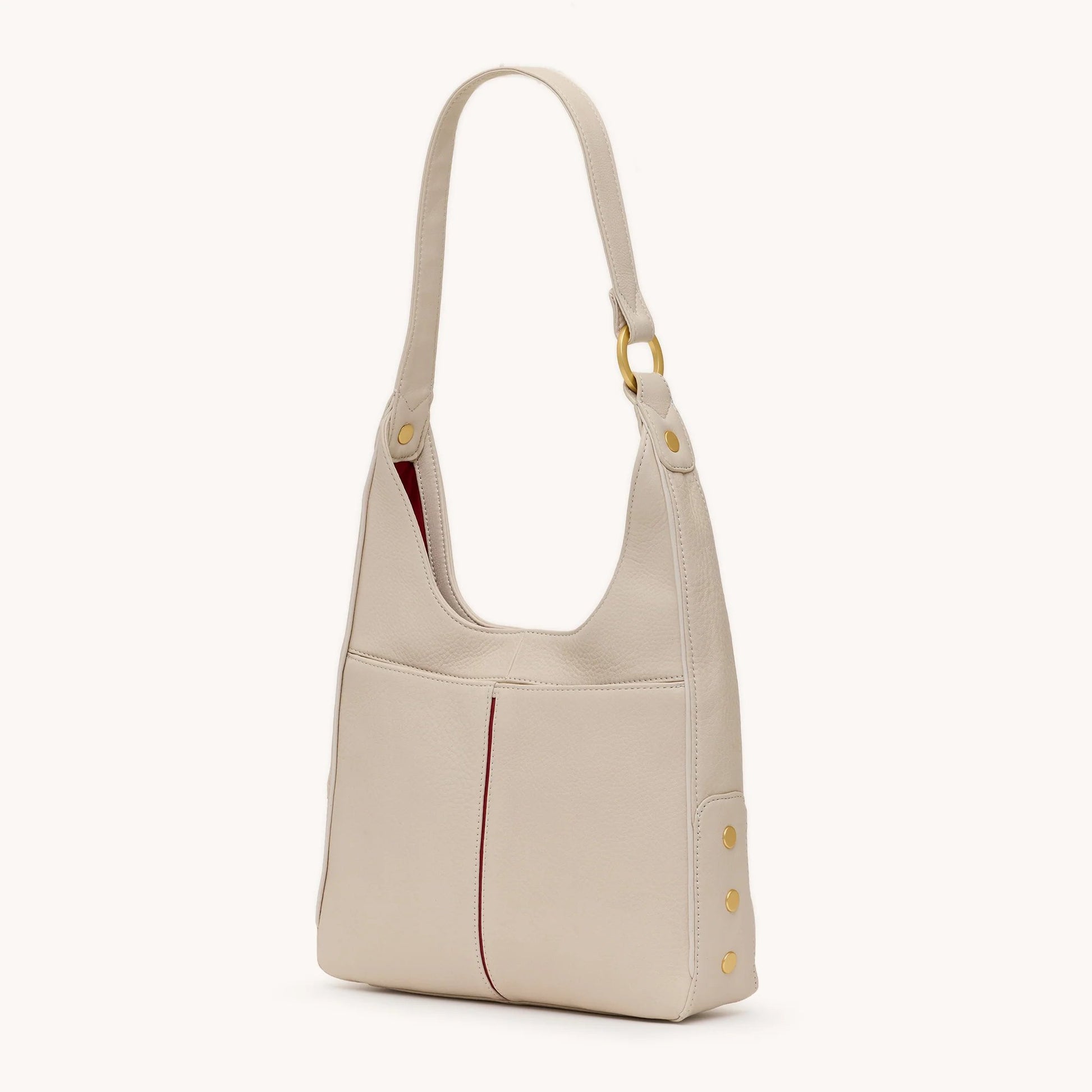 Hammitt Tim Med Bag - Catamaran Cream/Brushed Gold