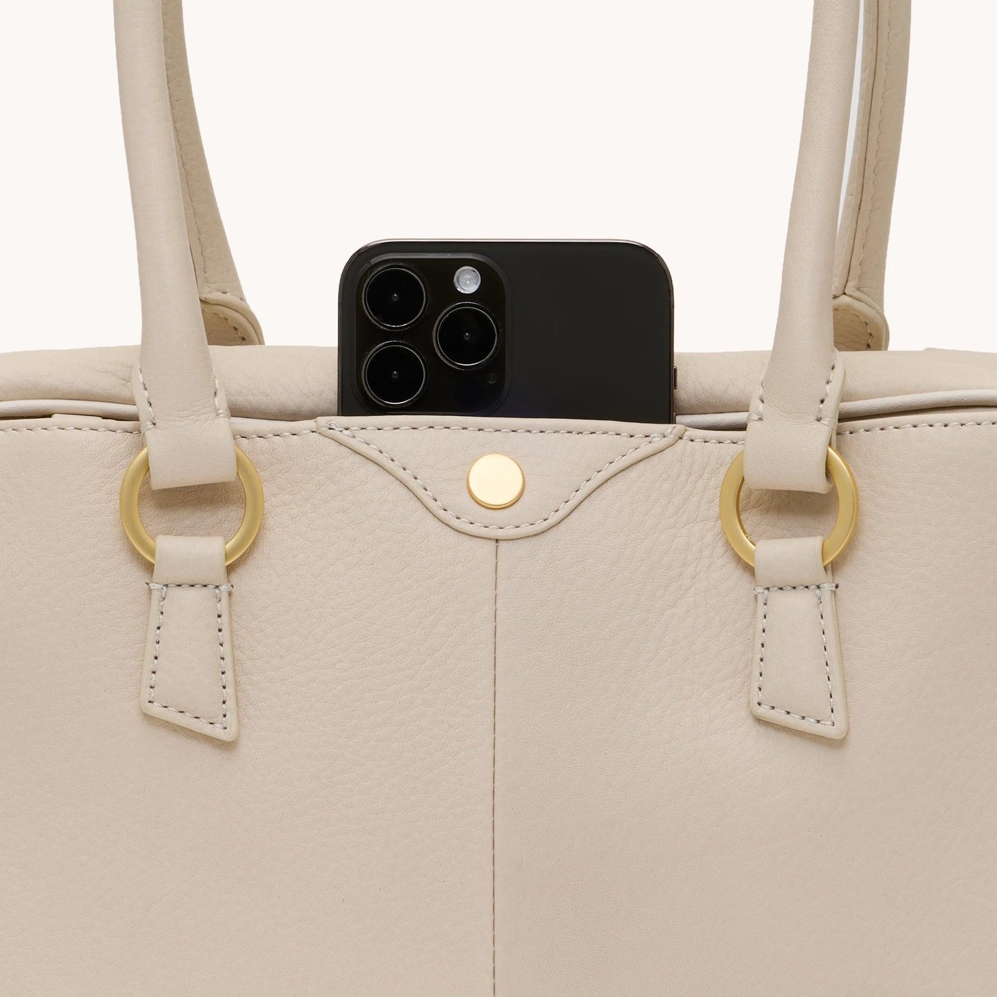 Hammitt Meredith Med - Catamaran Cream/Brushed Gold