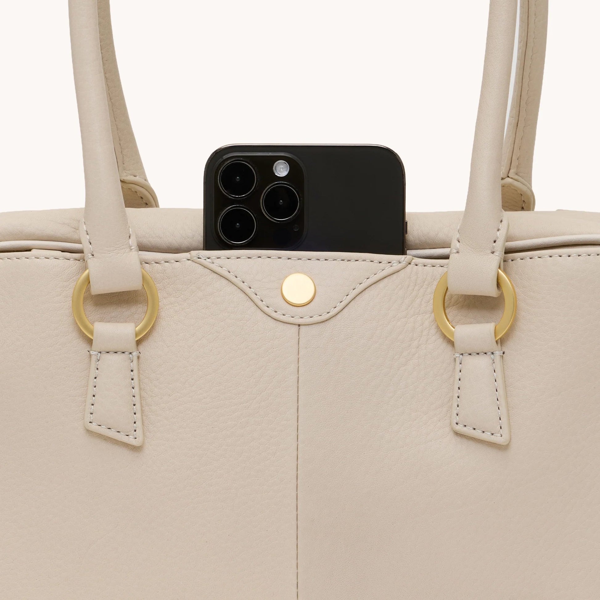 Hammitt Meredith Med - Catamaran Cream/Brushed Gold