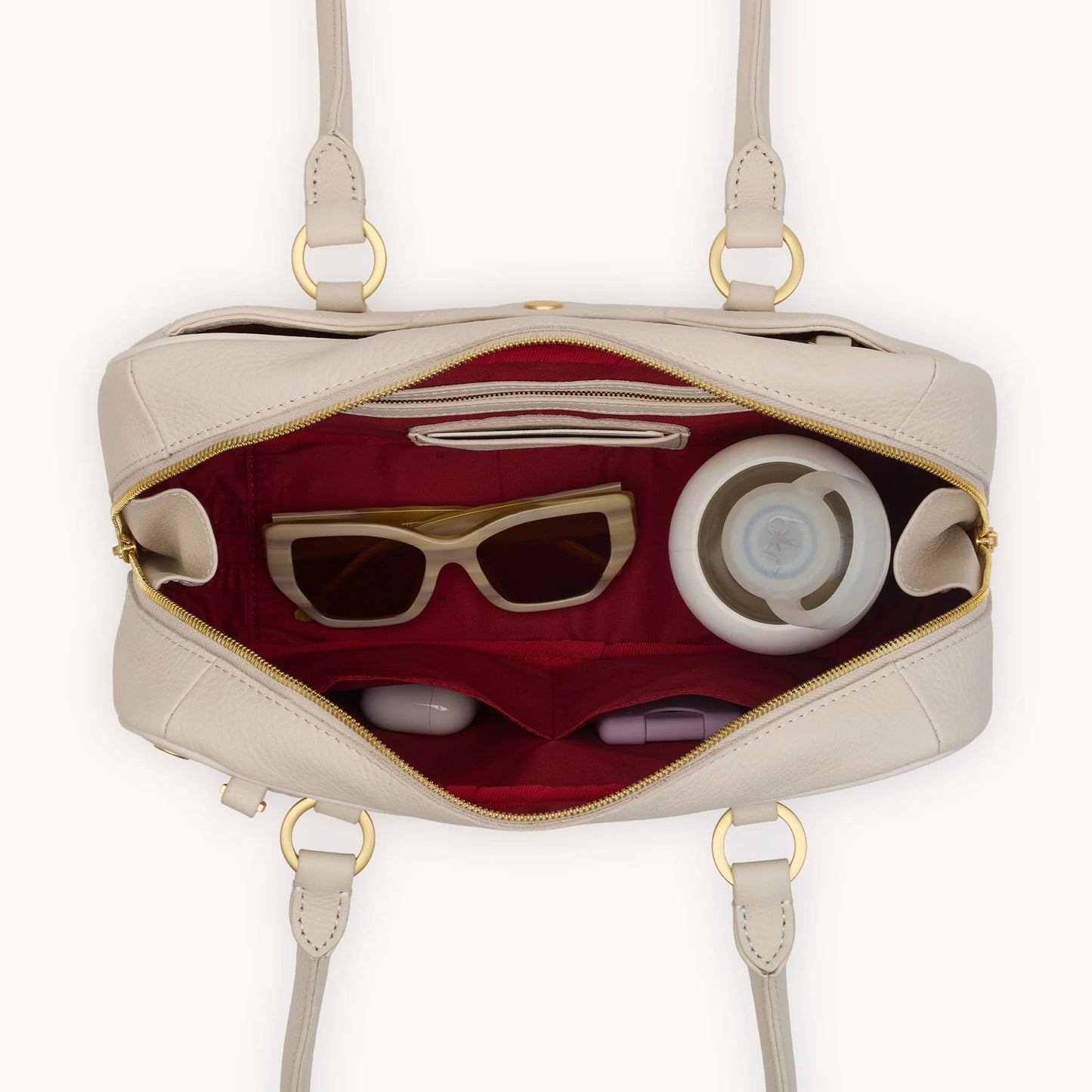 Hammitt Meredith Med - Catamaran Cream/Brushed Gold