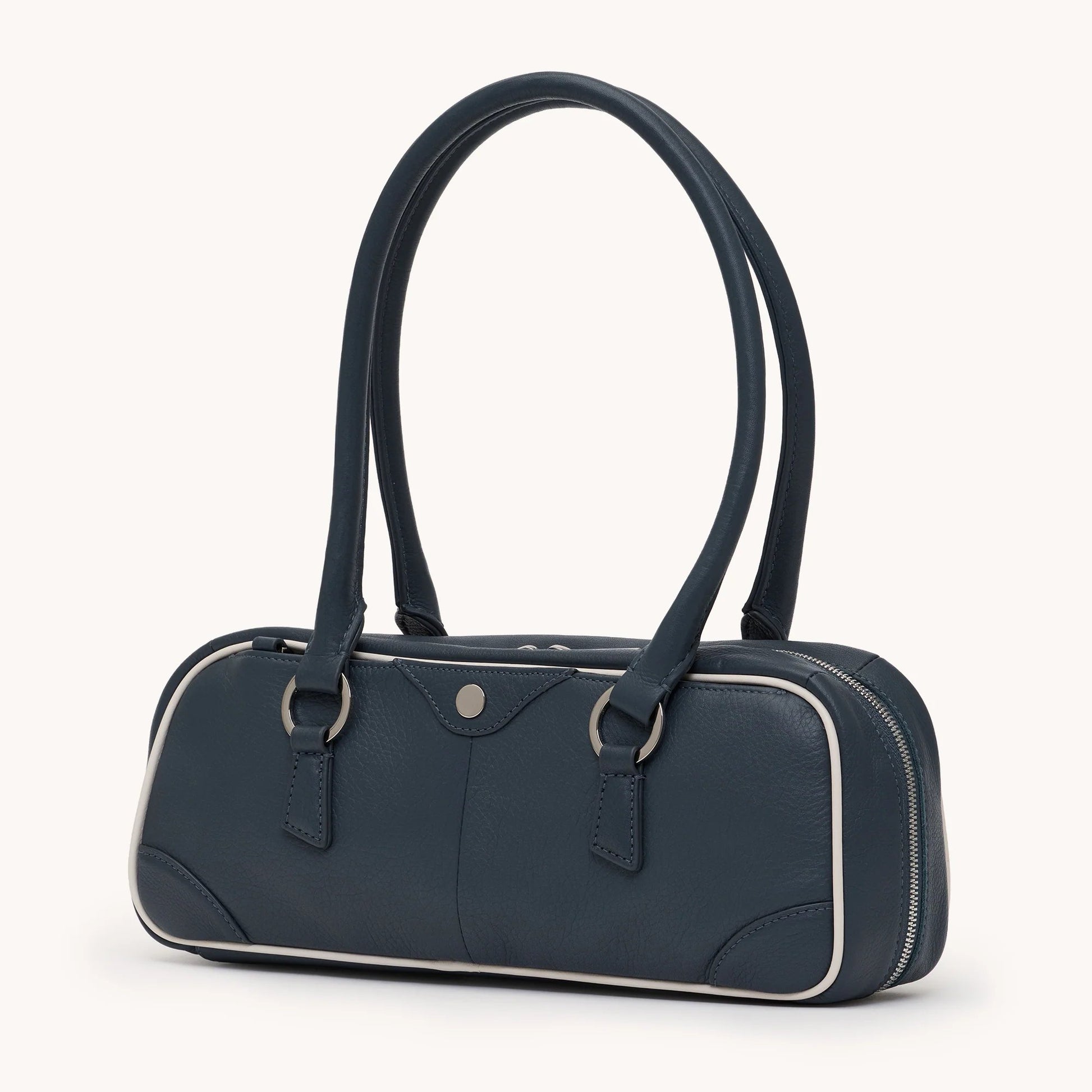 Hammitt Meredith Sml - Nautical Navy/Shiny Silver